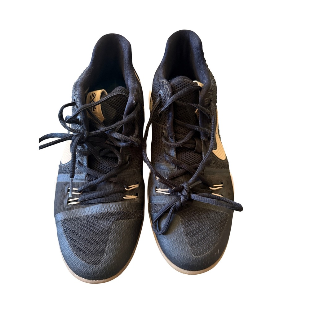 Nike Kyrie Flytrap Basketball Shoes Sneakers Black Gold Athletic